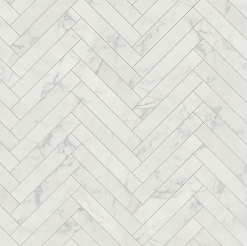 karndean knight tile glacial marble sm-st27 herringbone (stickdown)